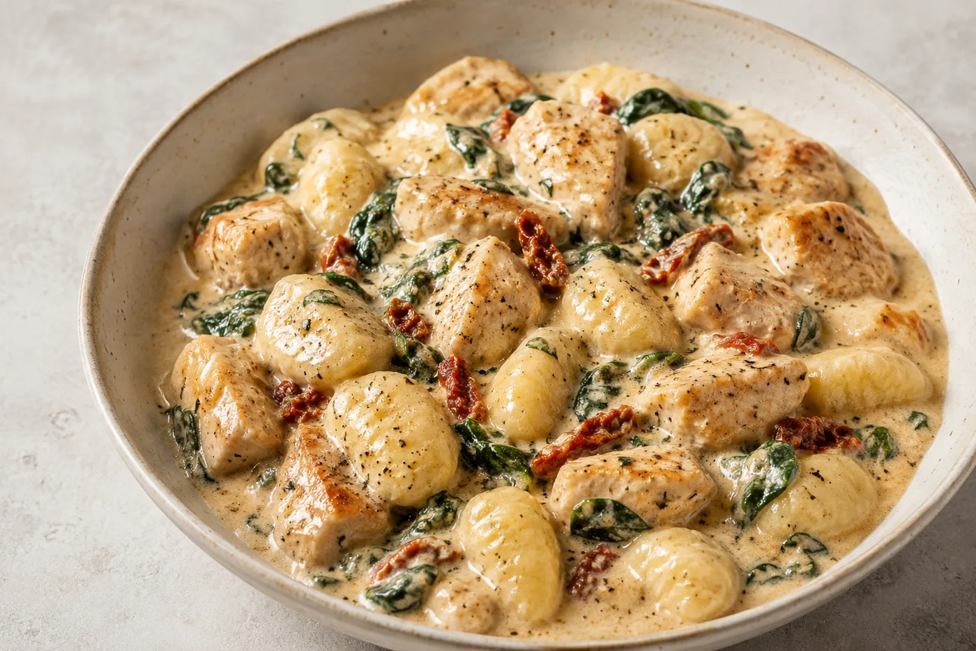 Creamy Chicken and Gnocchi